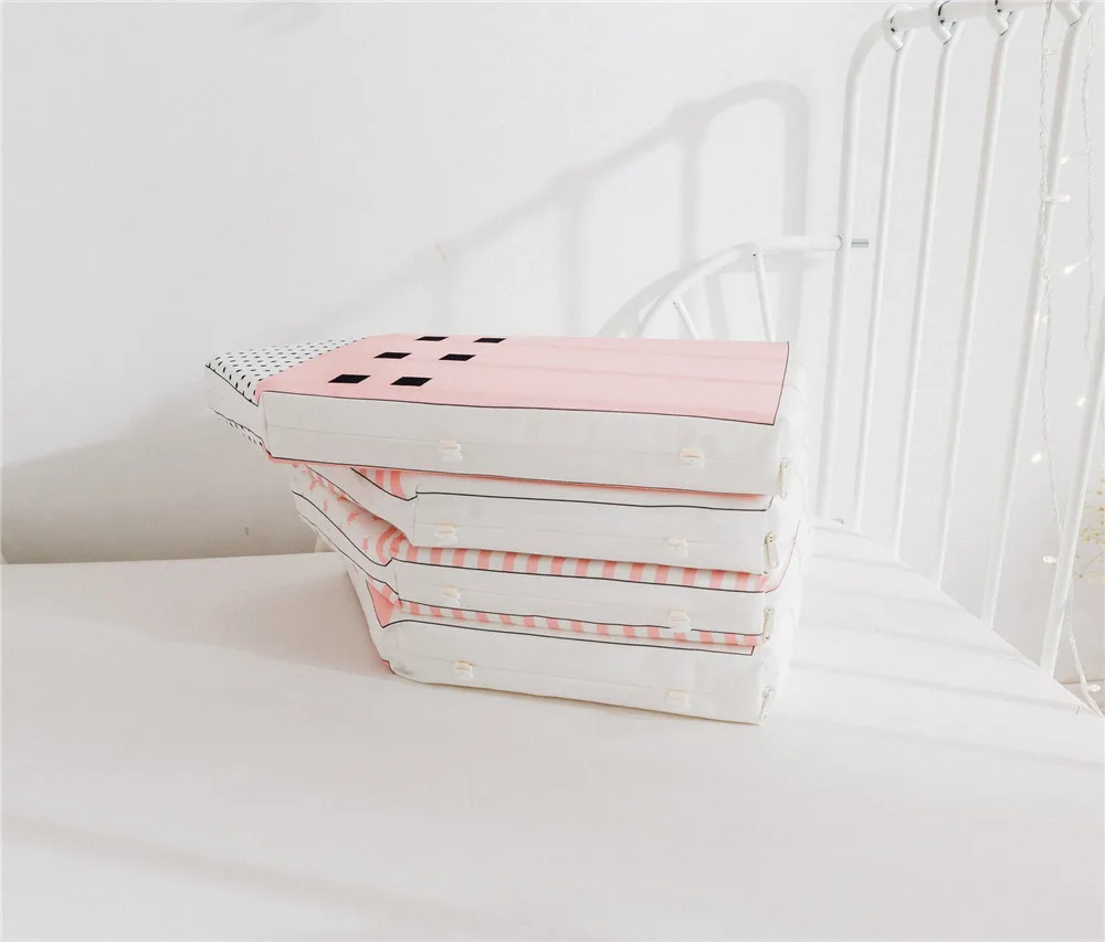 Скандинавские 4 шт. детские кровати бампер маленький дом шаблон кроватка защита