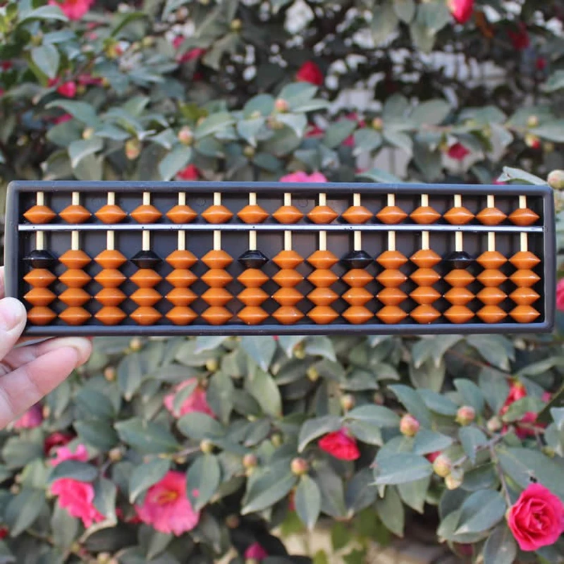Пластиковый Abacus арифметические счеты соробан 15 Цифровой Детский математический