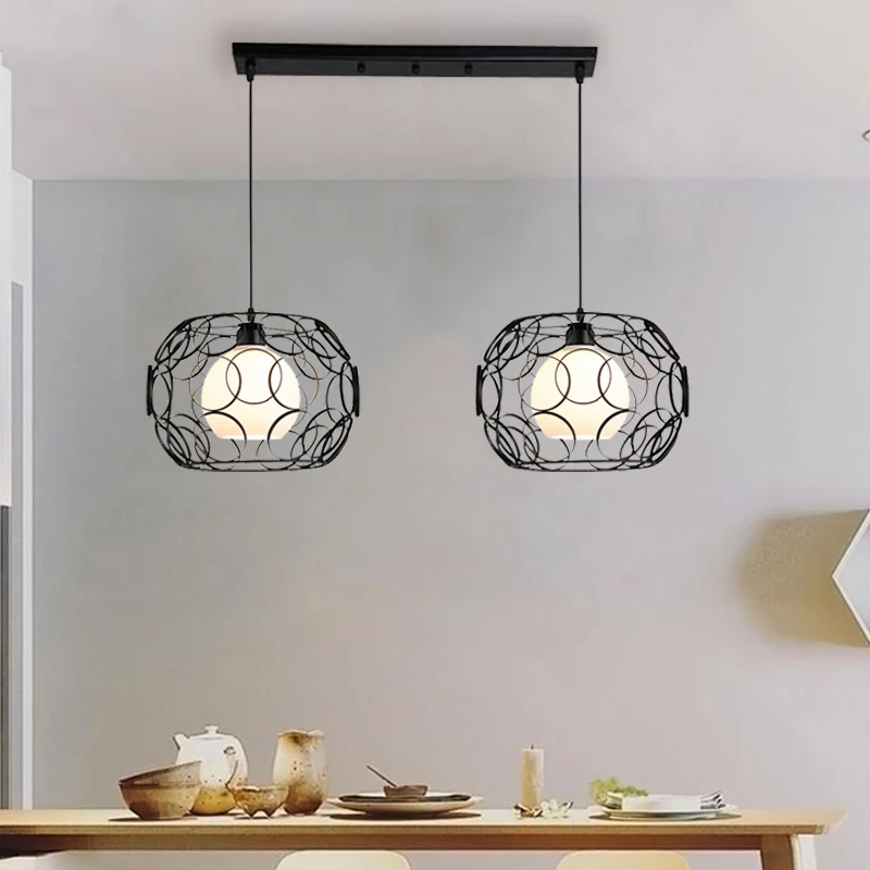 Простой подвесной светильник в скандинавском стиле Офисная лампа для магазина