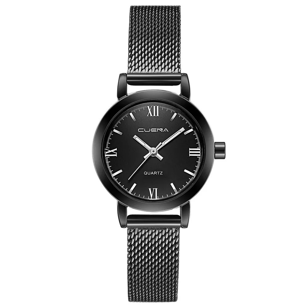 color as show Montre Femme,, Топ бренд, роскошные женские часы, браслет из нержавеющей стали с сеткой, часы, женское платье, кварцевые часы, Relogio Feminino - Цвет: color as show