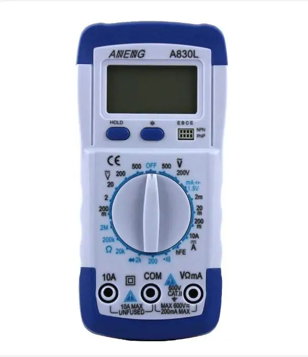 Новый Премиум ЖК дисплей Цифровой мультиметр единица измерения 31 5x91x189 мм