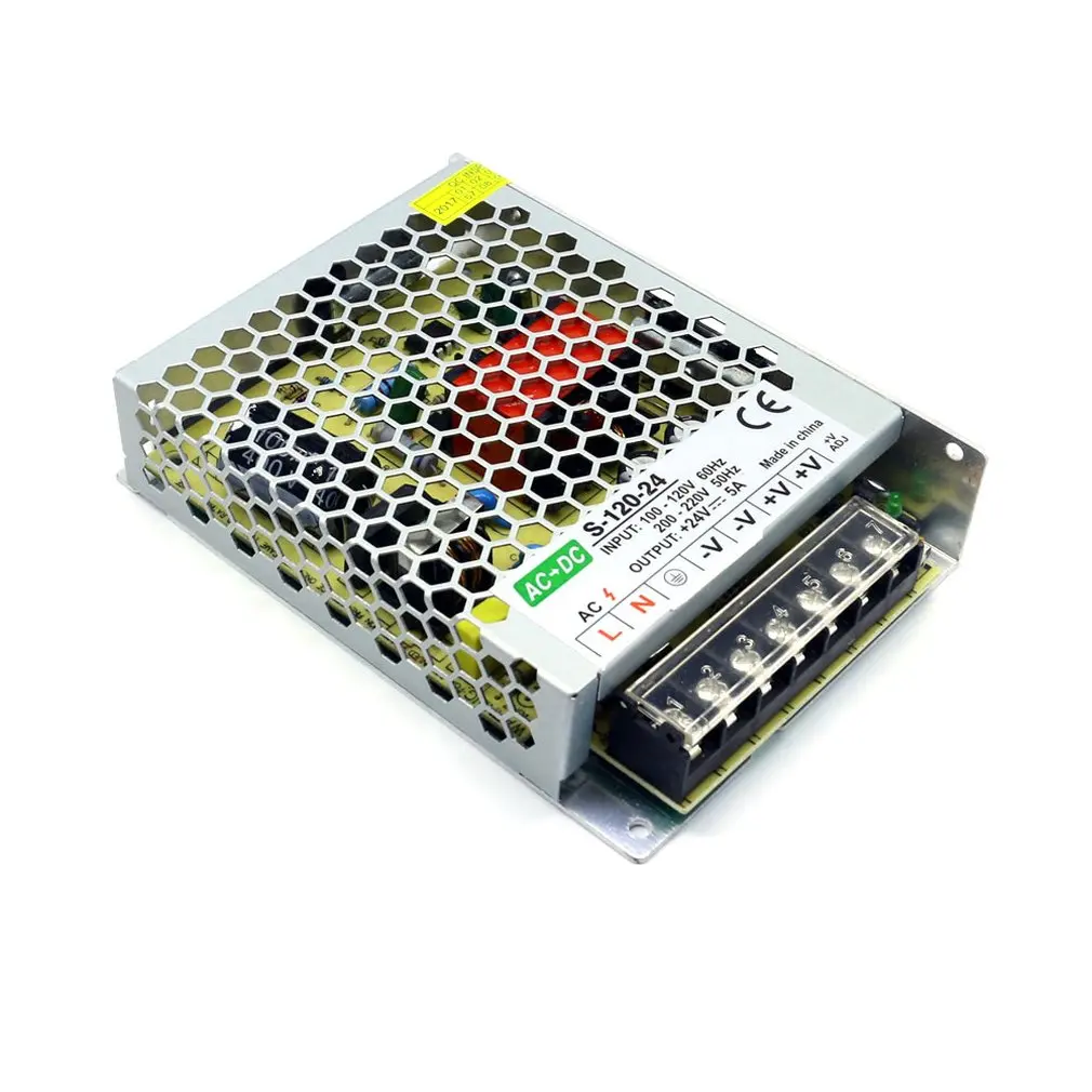 Небольшой объем 3 см высокой мощности трансформатор Dc 24V 5A 120W | Компьютеры и офис