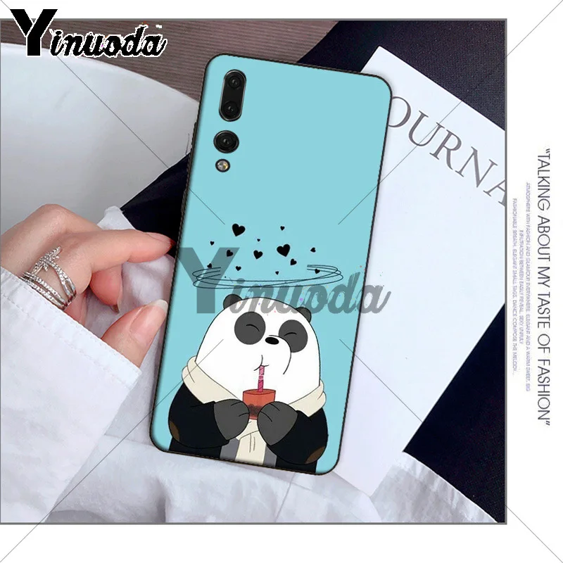 A16 Yinuoda Мы Голые Медведи Прекрасный мультфильм DIY чехол для телефона с рисунком для huawei P10 plus 20 pro P20 lite mate9 10 lite honor 10 View 10 - Цвет: A16