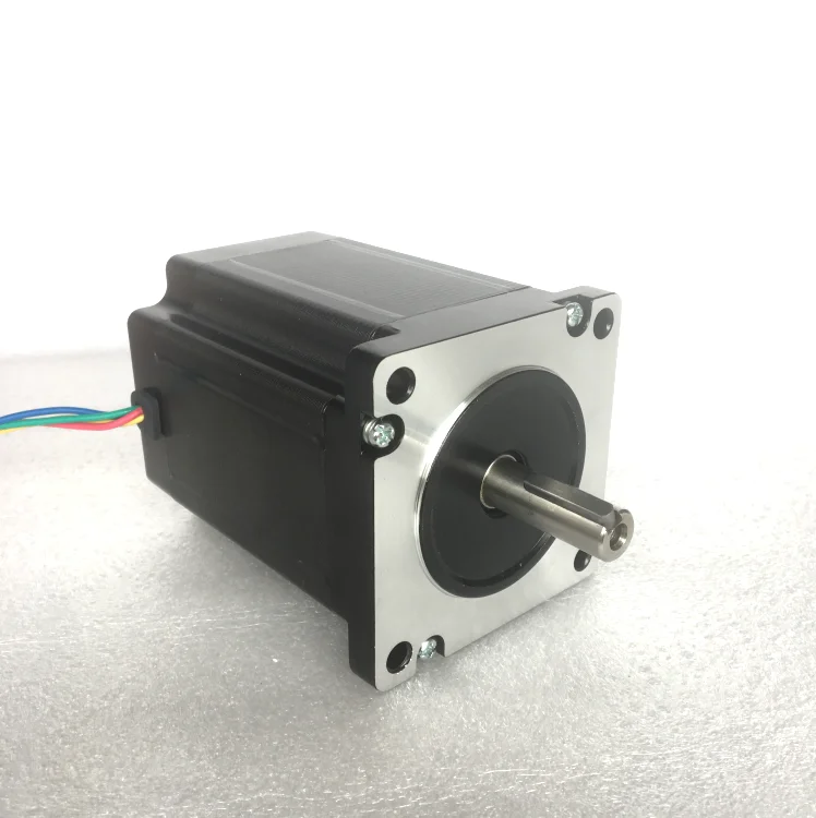 

Доставка из Германии! действовать двигатель 1 шт. Nema34 StepperMotor 34HS1450D12. 7L34J5-7 900oz-in 114 мм 5A 4-свинец 2 Фаза гравировальный станок
