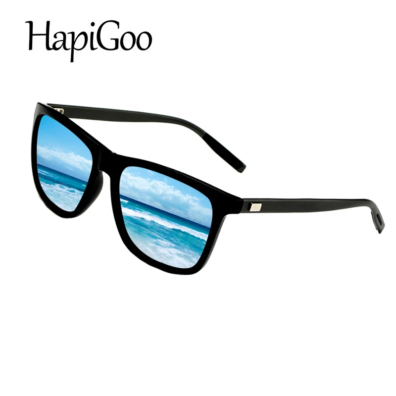 HAPIGOO Классический Женщины Алюминия Поляризованные Квадратных Солнцезащитные