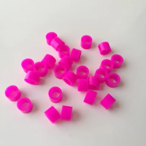 100 шт маленький тип розовый красный цвет стоматологический силиконовый