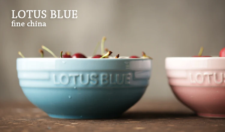 Розовый/синий градиентный цвет пигментированный керамический фарфор высокое