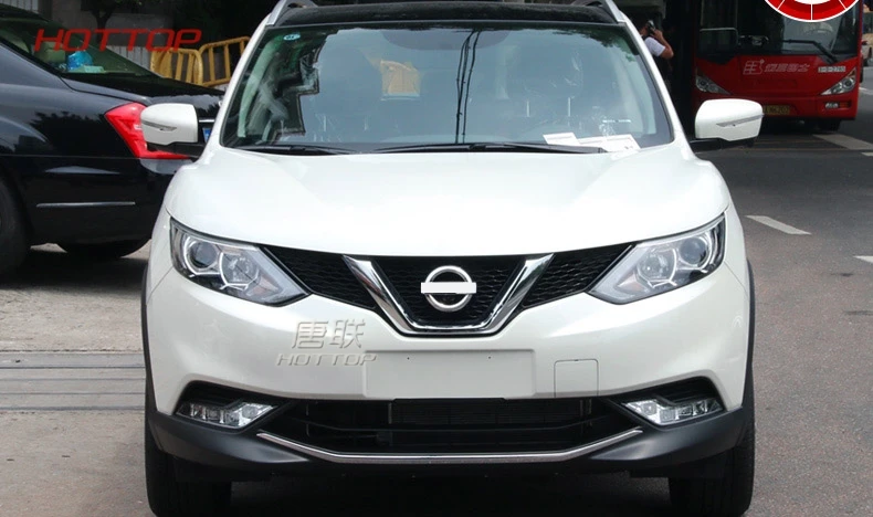 Подходит для Nissan Qashqai Высокое качество нержавеющая сталь алюминиевый сплав передняя отделка сетчатая решетка отделка