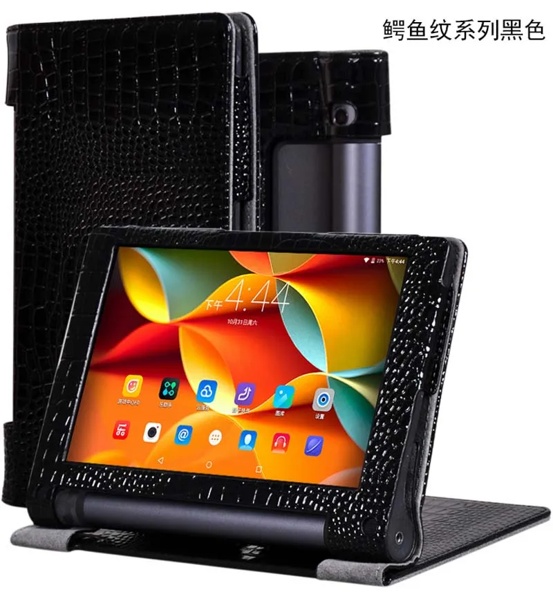 Крокодилья кожа флип-чехол из искусственной кожи чехол для lenovo Yoga Tab 3 " YT-850F YT-850L YT-850M 850F планшет Funda Capa+ пленка+ ручка
