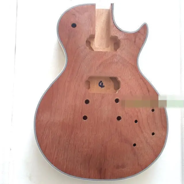 DIY электрогитара комплект уникальный корпус палисандр гриф шеи для LP
