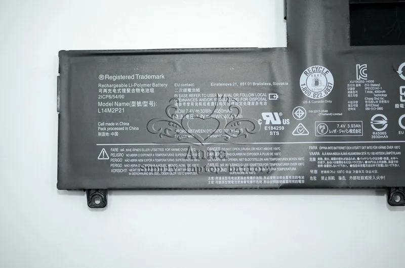 Аккумулятор JIGU для ноутбука L14L2P21 L14M2P21 LENOVO Ideapad 510S 14 14ISK йоги S41 500 йоги|laptop battery|laptop