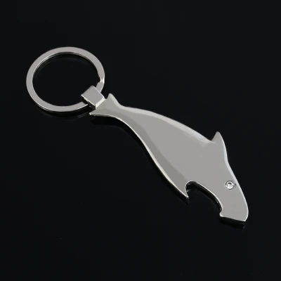 shark Акула ключ модель открывалка для бутылок Брелок Металлический цинковый сплав Подвеска для ключей ручной брелок в виде ступни подарок логотип на заказ 3 шт./лот - Цвет: shark