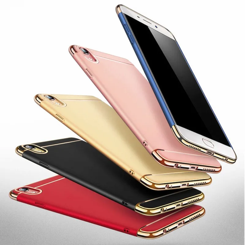 Чехол TRISEOLY для OPPO A37 5,0 Роскошный ультра-тонкий жесткий чехол с покрытием для OPPO A37 задняя крышка для OPPO A37M Coque
