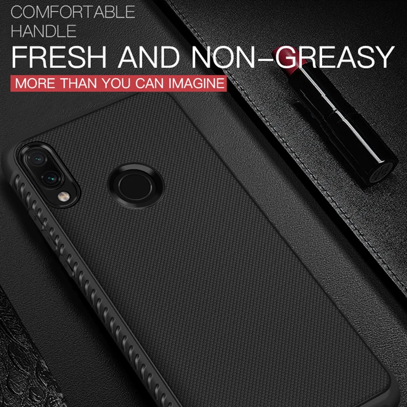 Silicone Carbon Fiber Cases For Xiaomi Mi A2 Lite Soft TPU Phone Case Redmi 6 Pro 6A Note Note7 5A Prime | Мобильные телефоны и