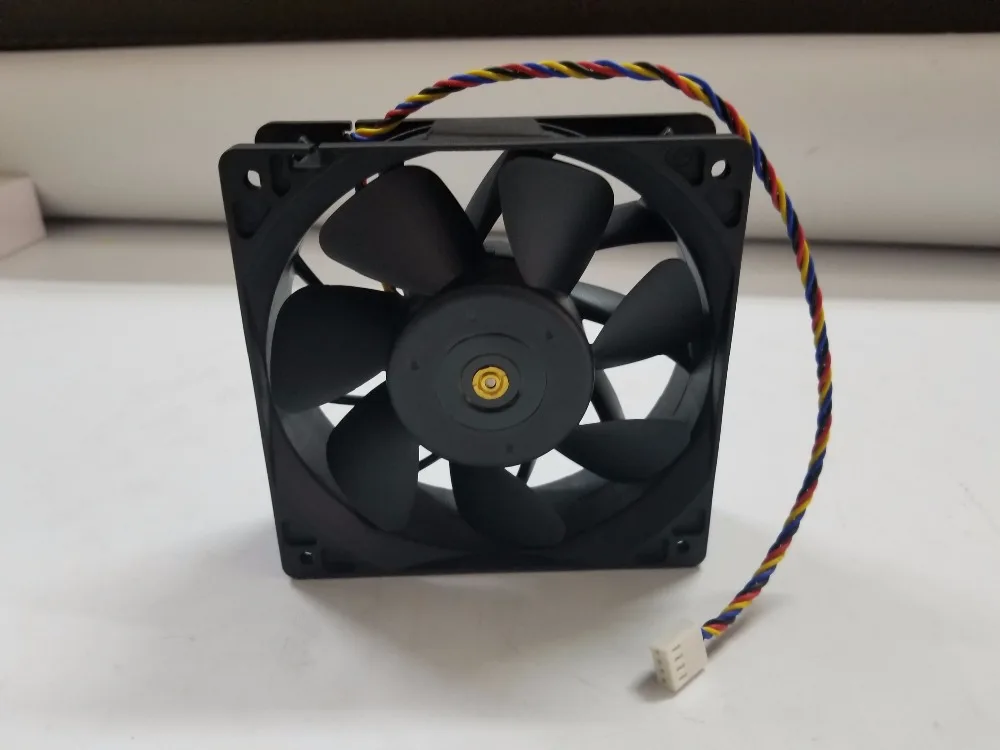 Вентилятор Bitcoin Miner 12 см PWM вентилятор для AntMiner S9 S9j T9 + L3 D3 A3 V9 Z9 Mini E3 X3 WhatsMiner M3 мощный
