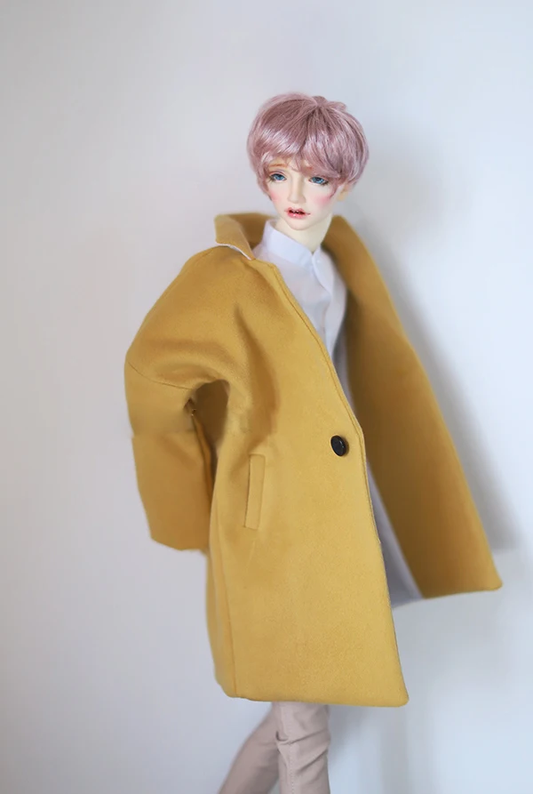 Одежда для кукол BJD желтое шерстяное пальто SD17 Uncle SSDF Ghost2 аксессуары рубашки |