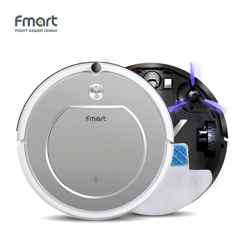 Робот-пылесос FMART FM-R330 с функциями уборки волос и шерсти. | Бытовая техника
