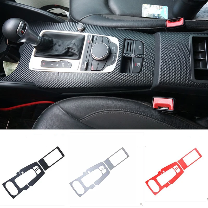 Для Audi A3 2013 2014 2016 автомобиля Шестерни Цельнокройное рамки Стикеры декоративные