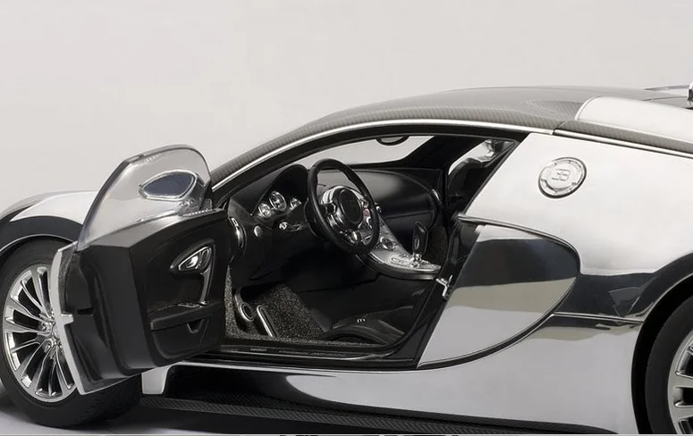 Autoart для Bugatti VEYRON 16,4 авторизованный подлинный 1:18 Масштаб сплав оттягивающая игрушка металлическая модель автомобиля для детей игрушки