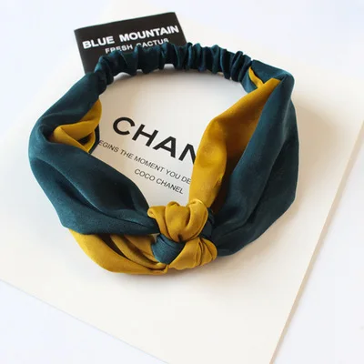 Женская эластичная повязка для волос с бантом 2018 |