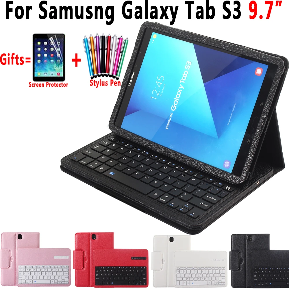 Премиум кожаный складной чехол для samsung Galaxy Tab S3 9,7 T820 825 чехол