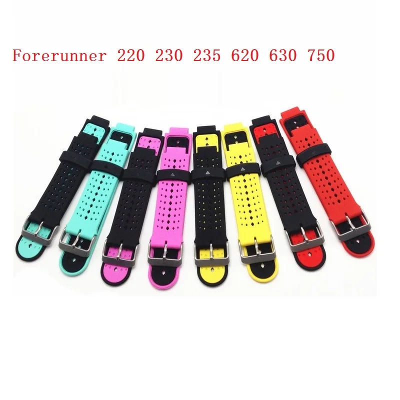 Bicycle Computer Outdoor Cycling Gps Heart Rate Sensor Watch Band For garmin Forerunner 235 220 230 620 630 735 Silicone Bands | Спорт и