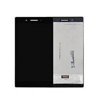 lcd with touch black " дюймов для lenovo Tab3 3 7 730 TB3-730 TB3-730X TB3-730F TB3-730M TAB-730 Сенсорный экран планшета ЖК-дисплей Экран Дисплей в сборе - Цвет: lcd with touch black