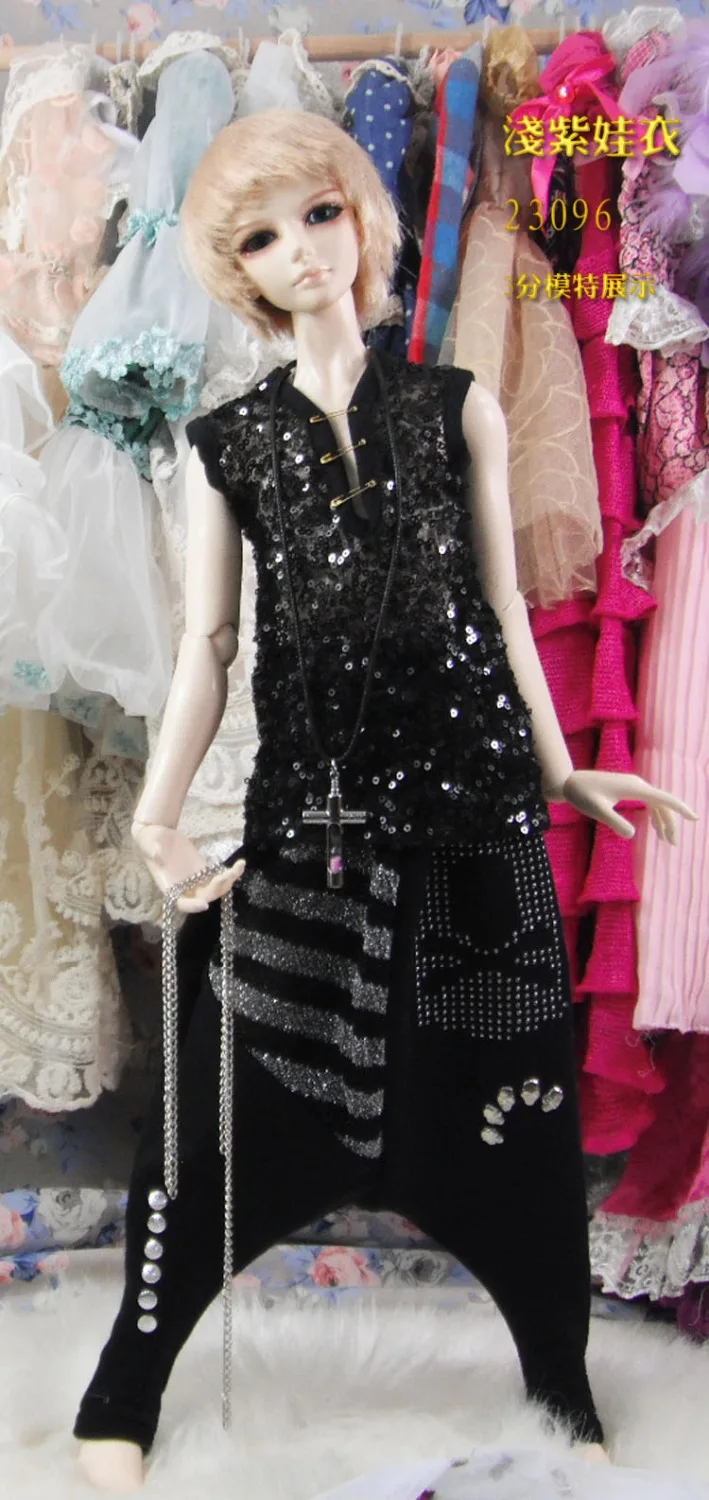 Шарнирный комплект из куртки + жилета брюк 1/4 масштаба 1/3 для шарнирной одежды/SD