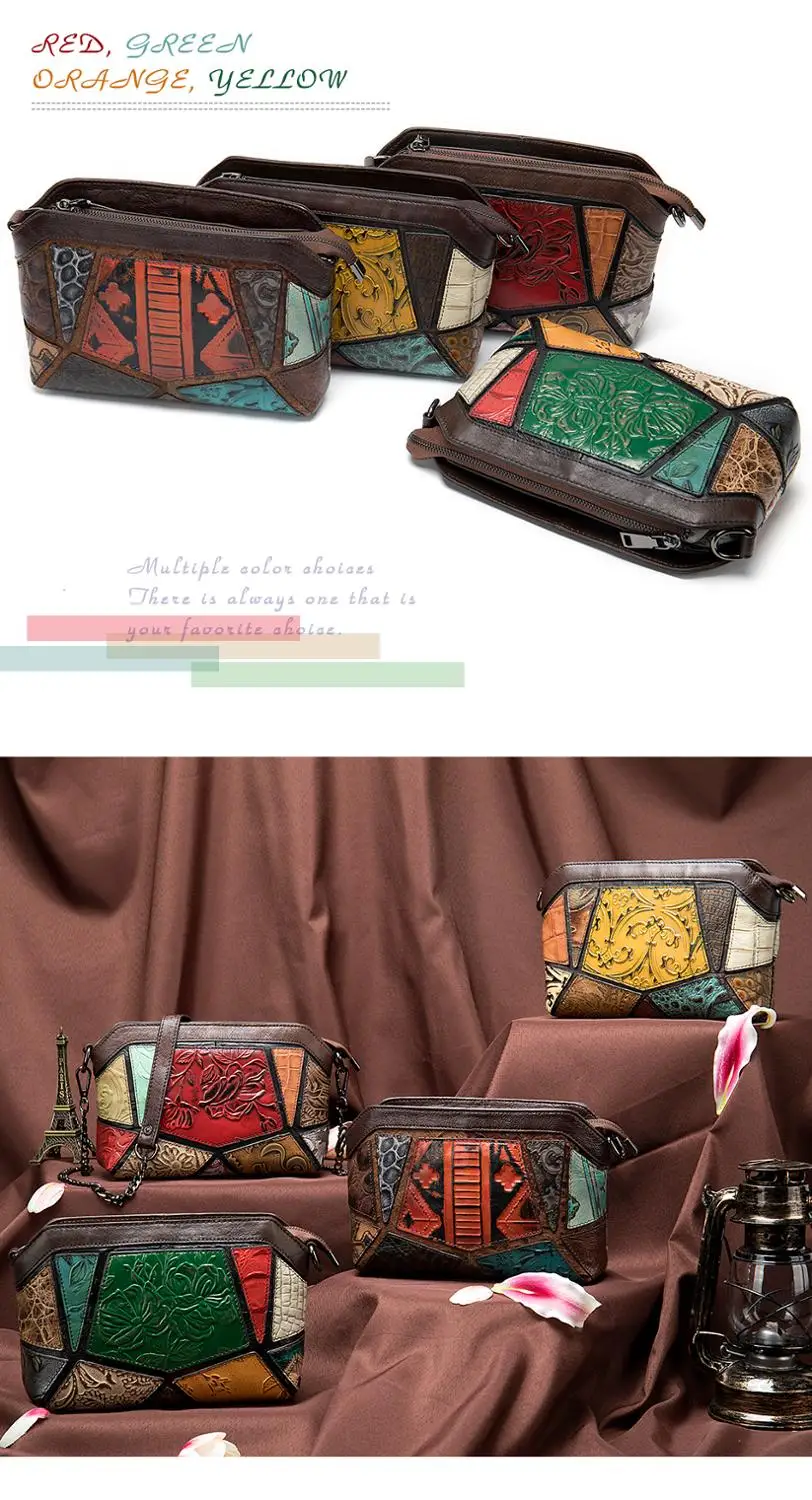 WESTAL сумки на плечо для женщин винтажная женская сумка из натуральной кожи с