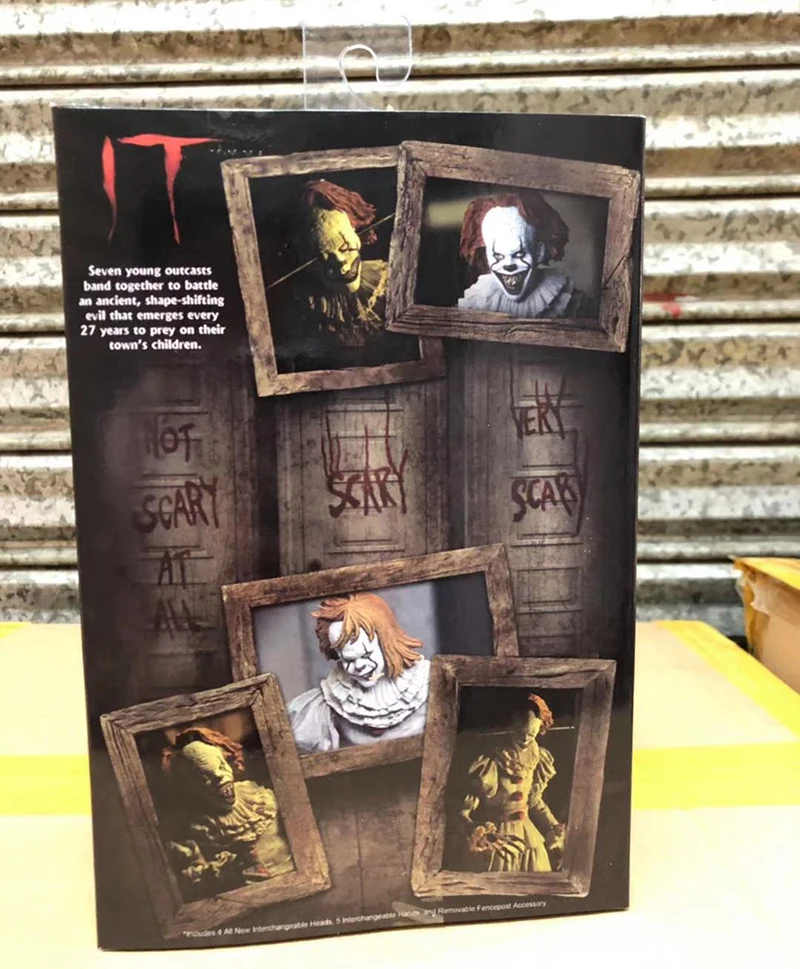 3 типа NECA Стивен Кинг это Pennywise ужас ПВХ фигурка игрушка кукла подарок на Хэллоуин