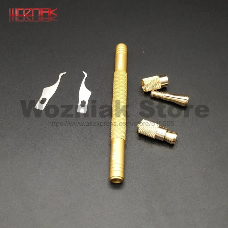 WYLIE 007 008 Профессиональный резиновый нож для удаления чипов IC и черного клея клей