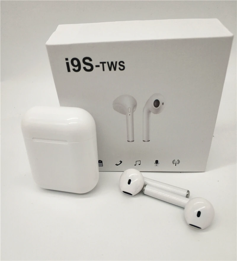 Универсальные I9S tws Mini Bluetooth 5 0 Беспроводные наушники гарнитуры для IPhone samsung S6 S8 +