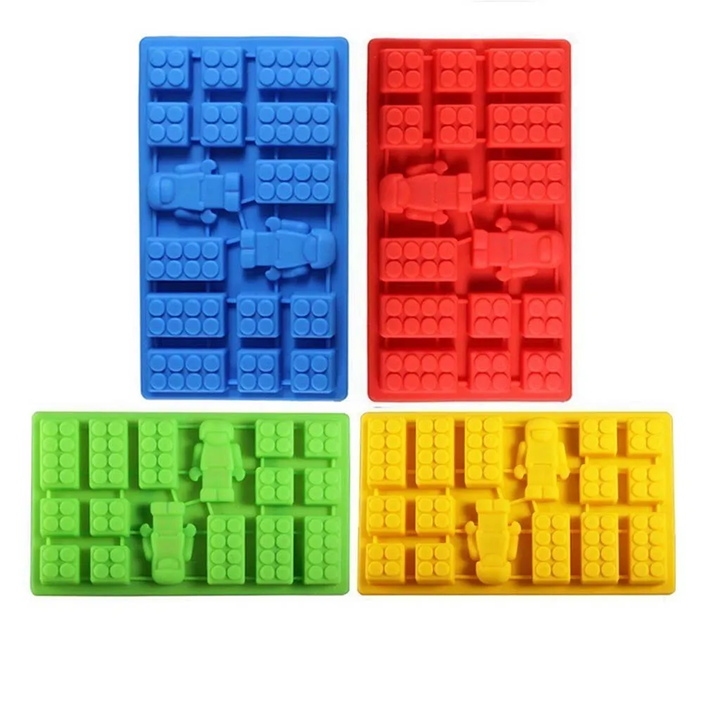 Новое поступление! 100% пищевые кирпичные блоки подносы для кубиков льда форма