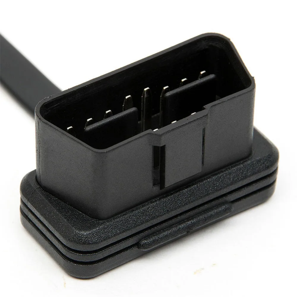 OBD2 16Pin соединитель для удлинителя 60 см 100 мужчина к женский продлить OBD II адаптер