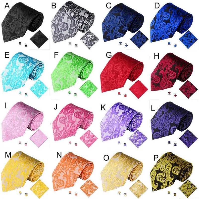 Мужской галстук формальное платье 3 шт. классический жаккардовый мужской для