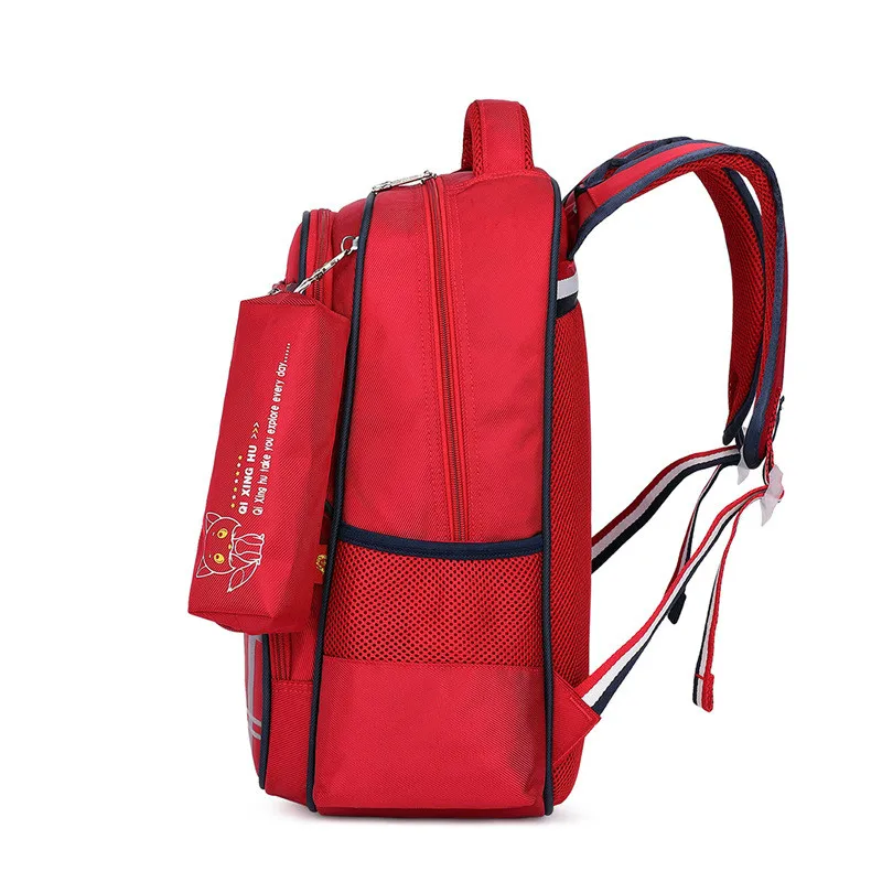 Kids School Bags with Pencil case Orthopedic Backpack Schoolbag Waterproof Nylon For Girls Boys Children Backpacks | Багаж и сумки