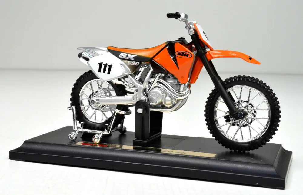 Модельная игрушка Maisto 1:18 KTM 520 SX для мотоцикла и велосипеда новинка в коробке |