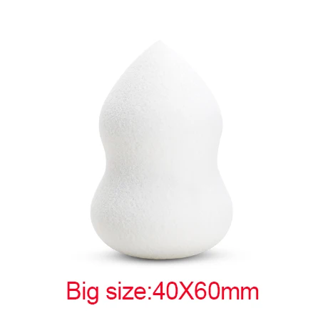 Cocute спонж для нанесения основы под макияж beauty Cosmetic Puff Powder Smooth Make Up Sponge пудра для лица Puff beauty tools Gourd - Цвет: Large White