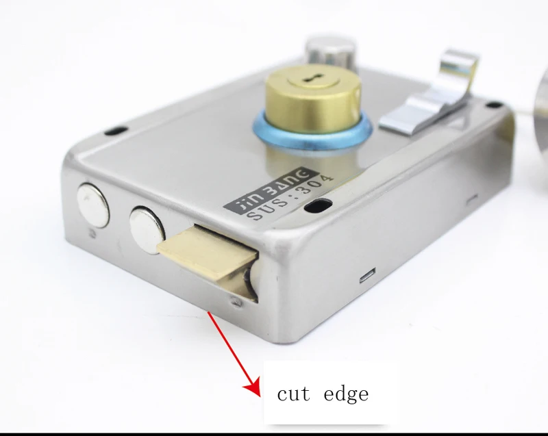 Старомодный Противоугонный дверной замок для ворот из нержавеющей стали