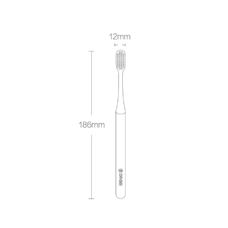 1 шт. зубная щетка для влюбленных Xiaomi Mijia Doctor B 2 цвета ежедневной уборки десен