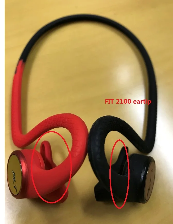 2 штуки. Оригинальные наушники для plan-tronics BackBeat FIT 2100 3100. Бесплатная доставка |