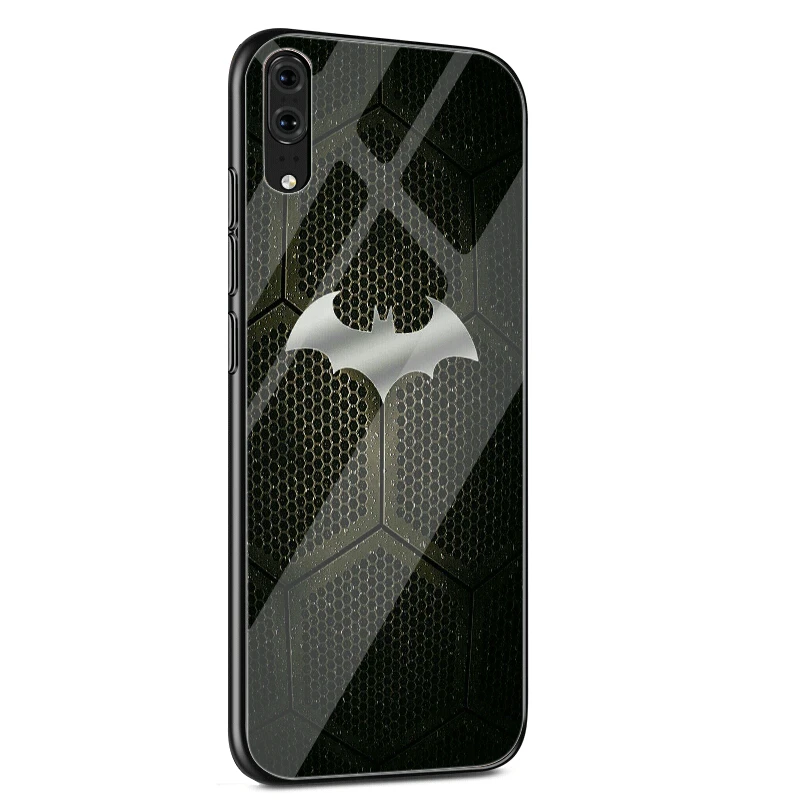 Чехол для мобильного телефона Desxz стеклянный крутой чехол Marvel Batman Huawei P Smart Mate 20 P10