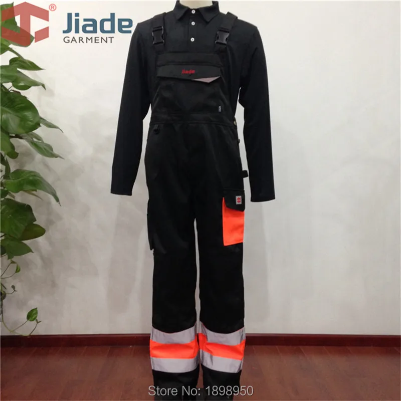 Комбинезон Jiade мужской светоотражающий высокой видимости рабочие штаны для