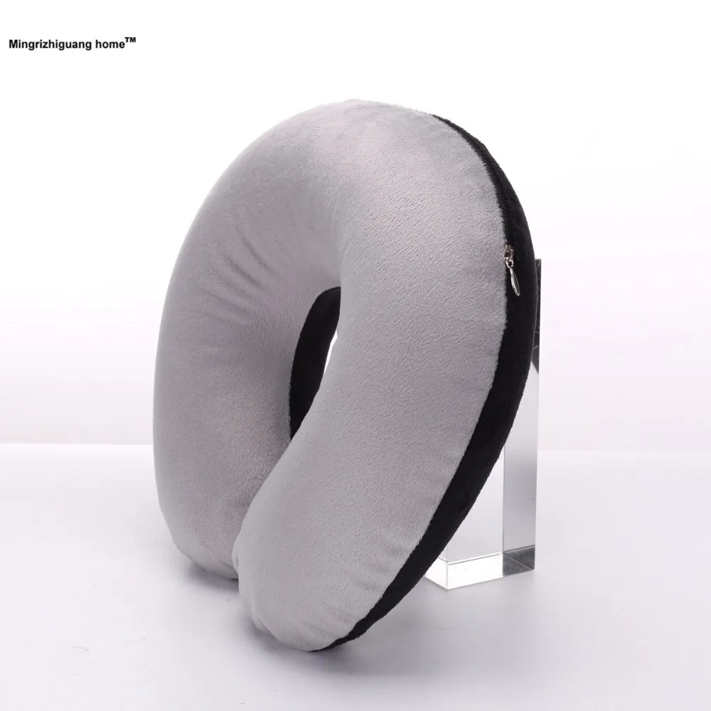 Надувная портативная Подушка u-образной формы для путешествий 1 шт. подушка шеи