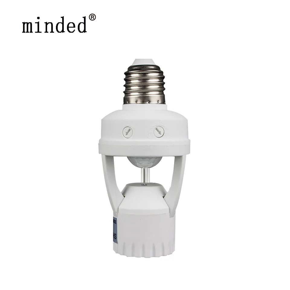 Смарт светильник с инфракрасным излучением 110 240 В E27|lamp bulb holder|bulb holderlight sensor holder |