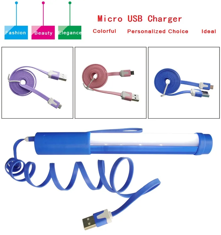 USB порт перезаряжаемый светодиодный светильник для аварийной вспышки с одним нажатием кнопки управления трубчатый светильник многофункциональная лампа Портативный Ночной светильник стробоскоп лампа