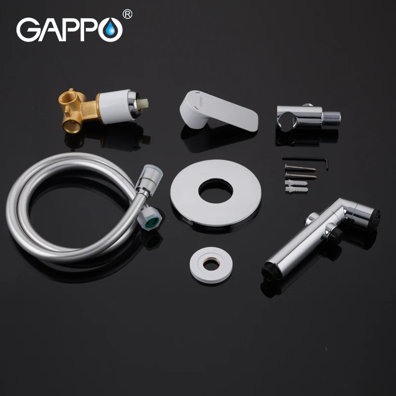 GAPPO белый биде Смесители Туалетная вода спрей Мусульманских Душ портативный