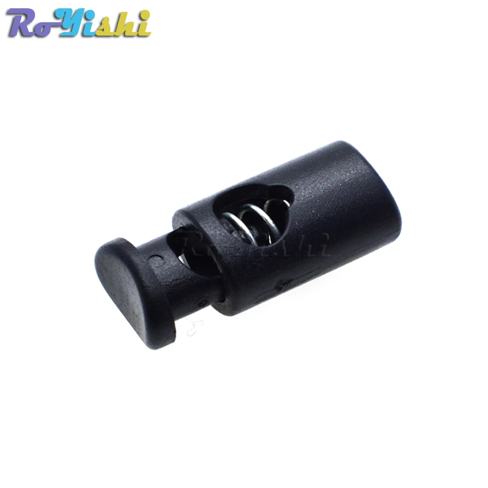 25 шт./упак. Блокировка шнура цилиндрический цилиндр пластиковый тумблер для