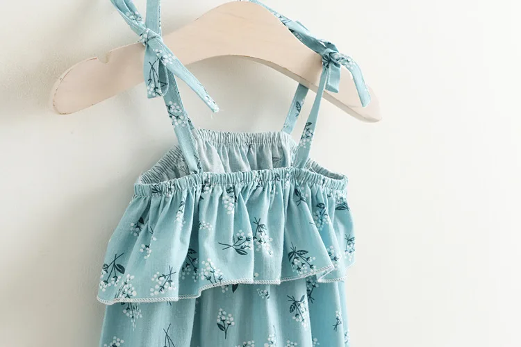 Новое поступление 2018 летняя одежда для маленьких девочек рубашка на бретелях с