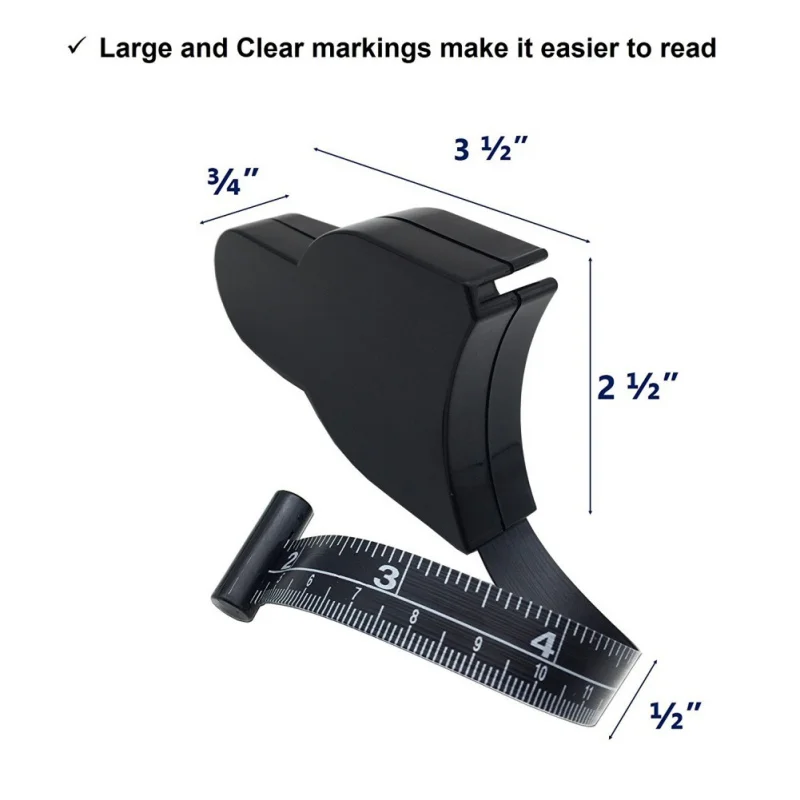 Набор штангенциркулей для жира обновленный черно белый прибор здоровых ног